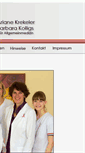 Mobile Screenshot of praxis-krekeler.de